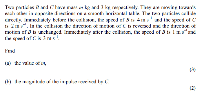 Edexcel M1 January 2011 - Q1